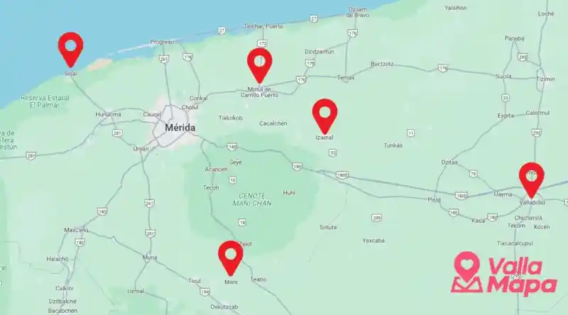 Route Through the Magical Towns Near Valladolid, Yucatán
